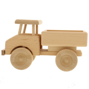 Kleiner Lastwagen aus Holz 21,5 cm