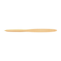 Kugelschreiber mit Brief&ouml;ffner, gewachst aus Holz 18,5 cm
