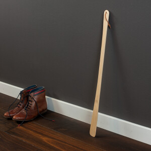 HOFMEISTER® Schuhlöffel lang aus Holz, 63 cm,...